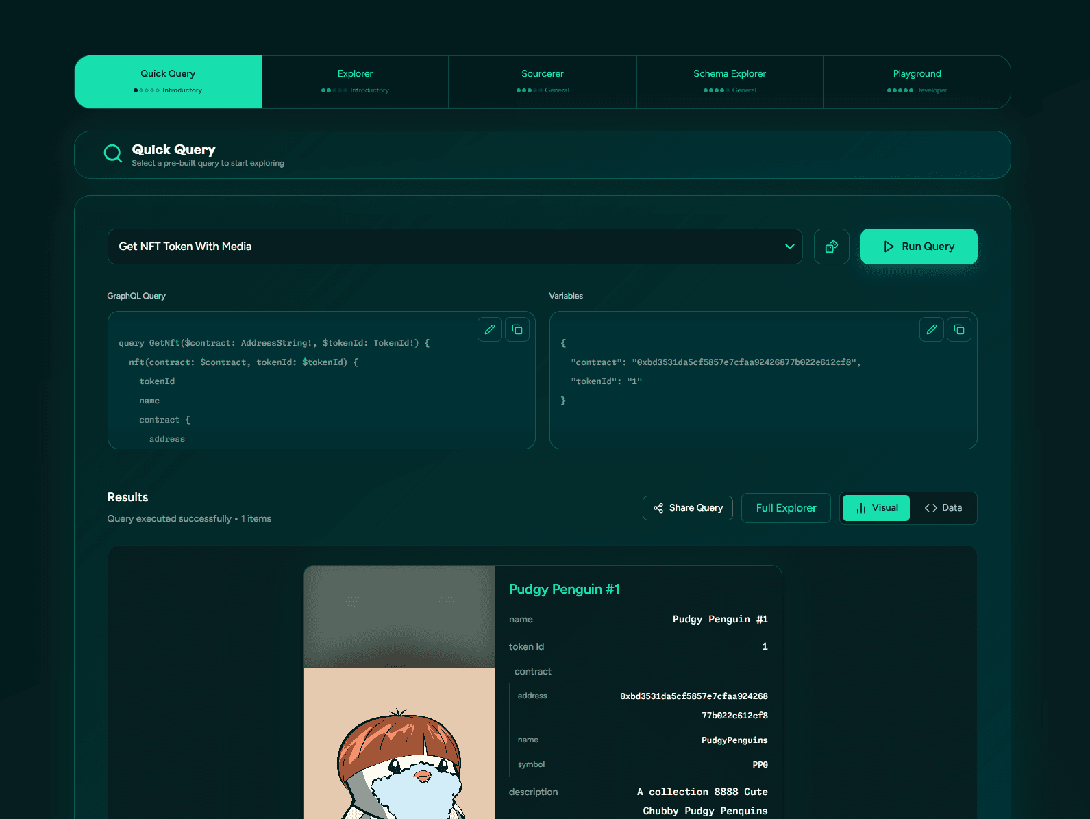 Quick Query — NFT Results